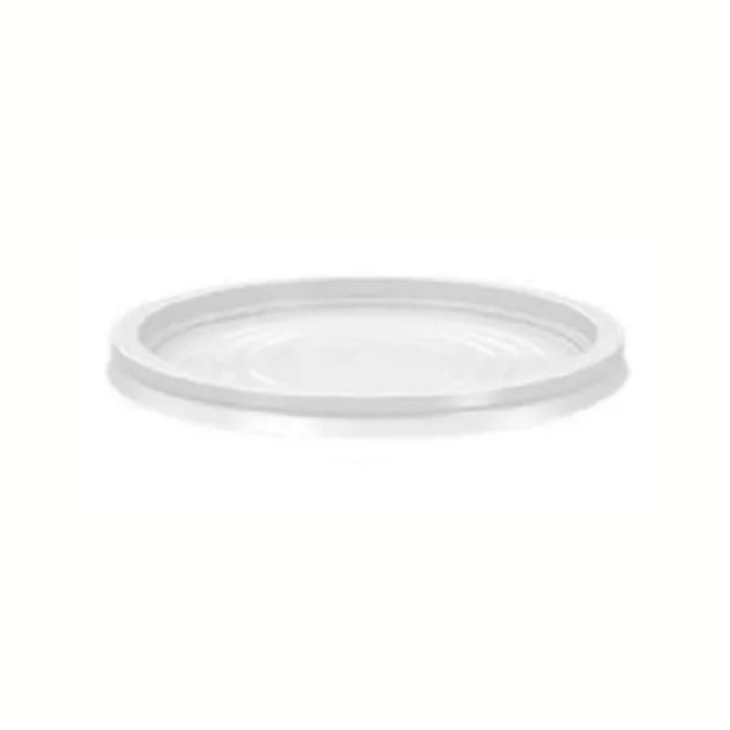Tampa para Pote 100ml PS Sem Furo Copoplast – Pack com 100 Unidades | Tampa para Potinho Alimentos