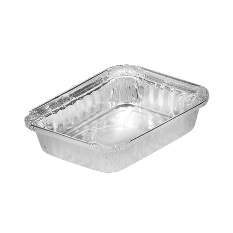 Pote de Alumínio Descartável C/ Tampa 230ml - 10un