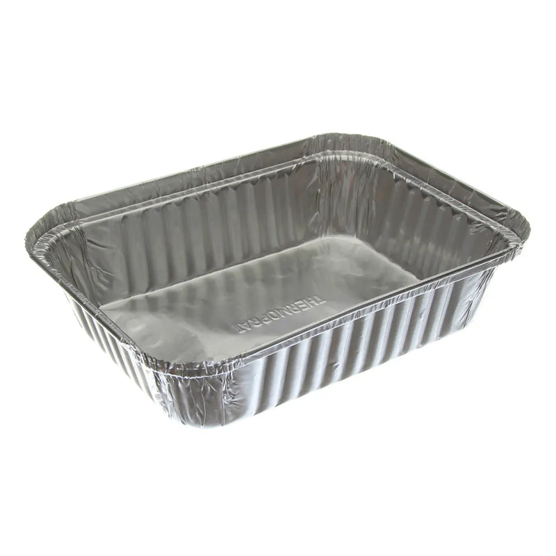 Pote de Alumínio Descartável C/ Tampa 500ml - 10un