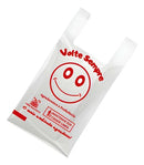 Sacola Plástica Branca 30x40 "Volte Sempre" 1,2KG