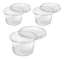 Potes Redondo 140ml 24und C Tampa Alimentos Freezer Congelar