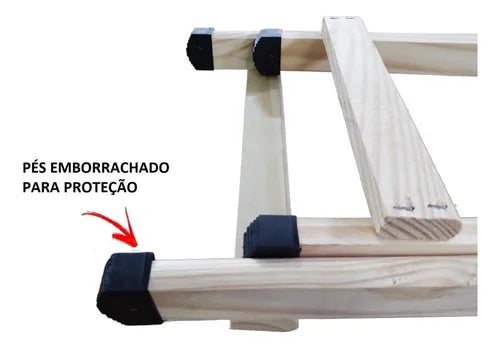 Tábua De Passar Roupa Mesa Dobrável Pinus Diversas Estampas -  Sortidos