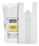 Sacola Plástica Branca 25x35 Media Atacado C/ 1000 Unid