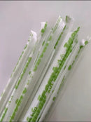 Canudo 5x250mm Biodegradável Transparente 250un