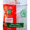 Mini Colher Biodegradável - 200 Unidades