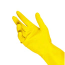 Luva de Látex Amarela - Talge | Par de luvas