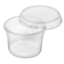 Pote Para Bolo 350ml Freezer Microondas Com Tampa 24Und