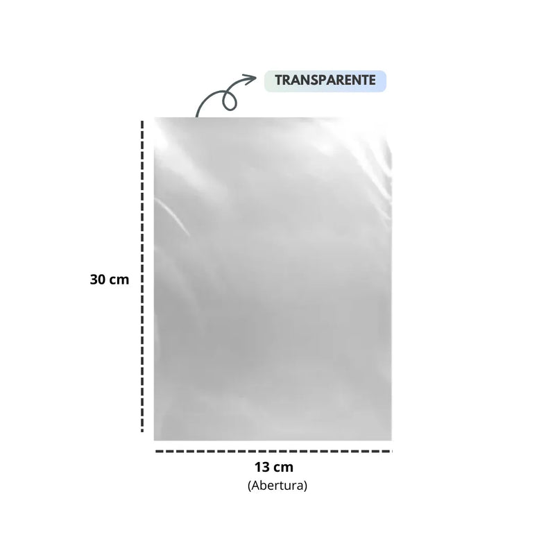 Saco PE Transparente - 1KG