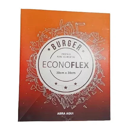 Papel Acoplado Burguer - 1kg | 500 Unidades